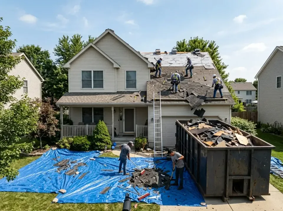 roof-replacement-debris-remova-004 — frequently asked questions, Cheapest Dumpster Rentals in Trotwood, OH
